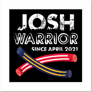 Josh Fight Pool Noodle Warrior Josh Battle Joshest Funny Posters and Art